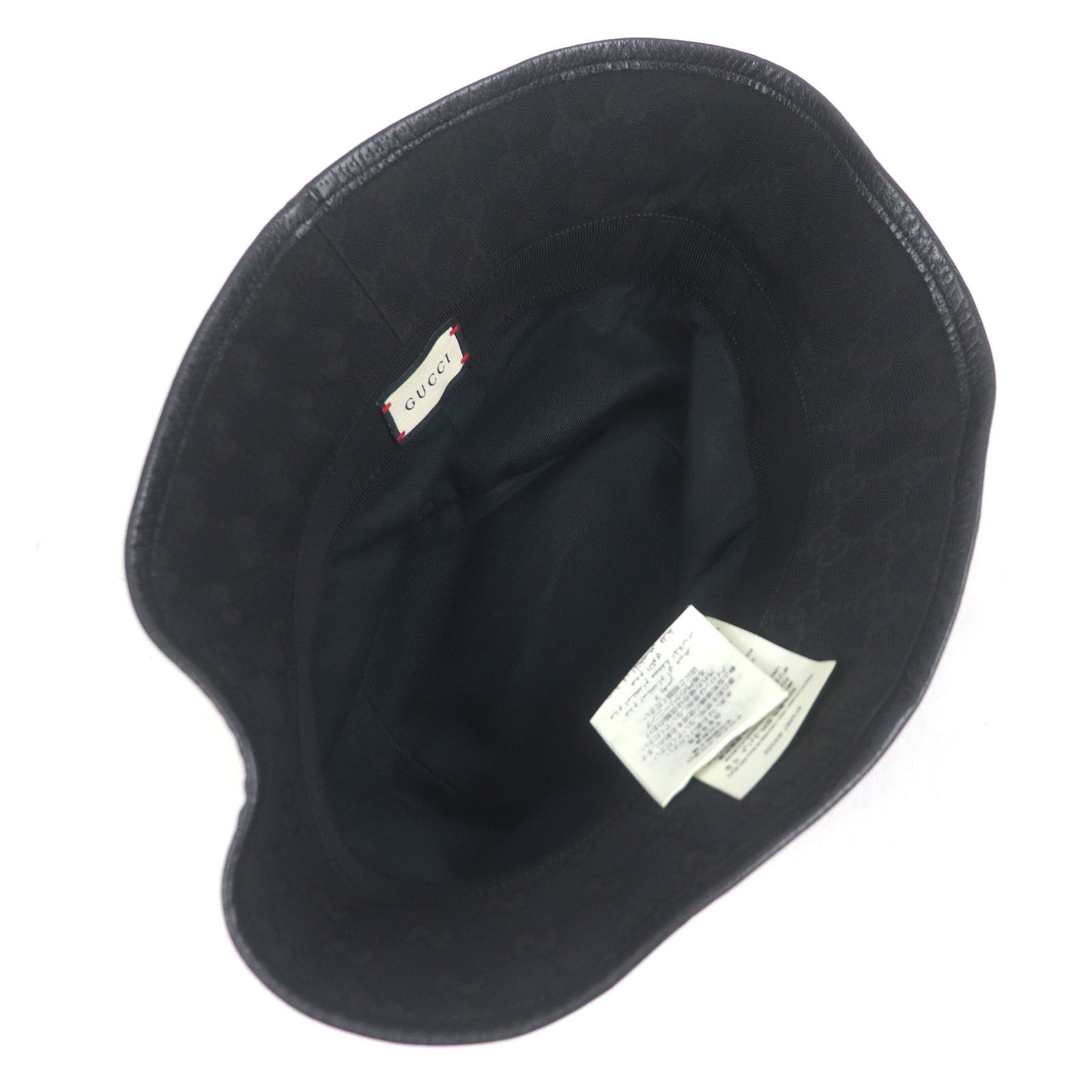 Gucci Gucci Gucci GG Marmont GG canvas polyester bucket hat Others Hats 576587 DUTY FREE for USA Size ONE SIZE - 4 Thumbnail