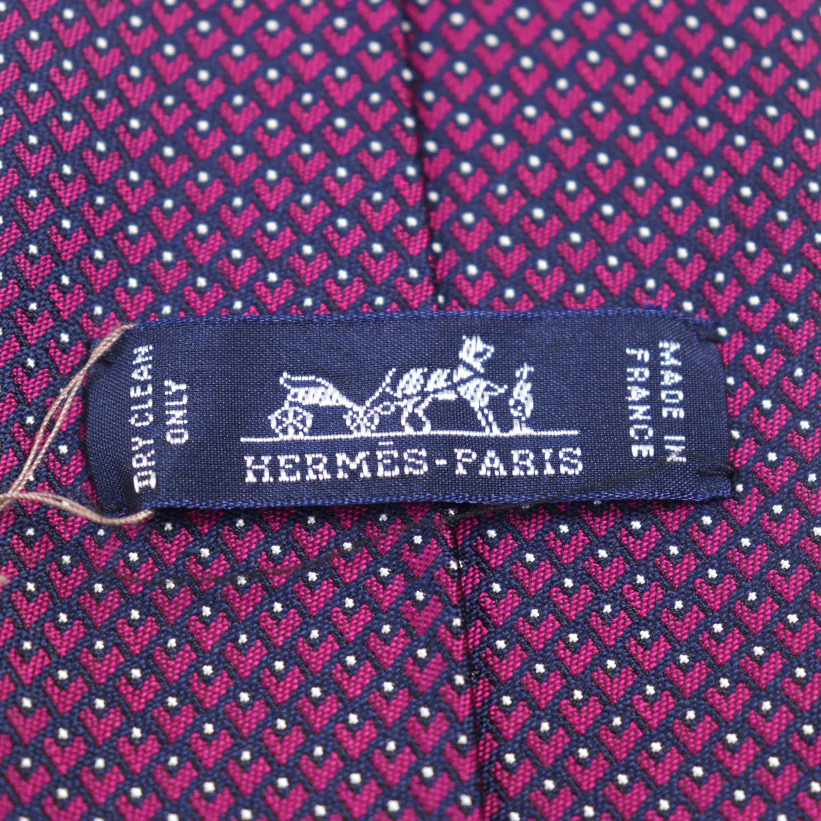 Hermes Hermes Hermes CRAVATE Silk Tie Others Necktie Size ONE SIZE - 9 Thumbnail