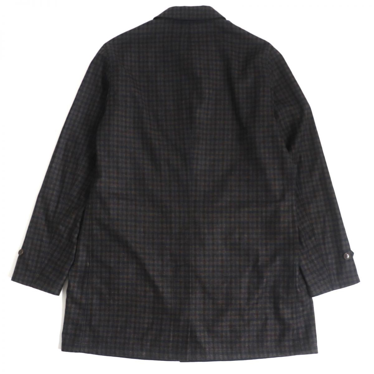 Other Other Loro Piana Coat Wool Coat Leather Outerwear Size ONE SIZE - 5 Thumbnail