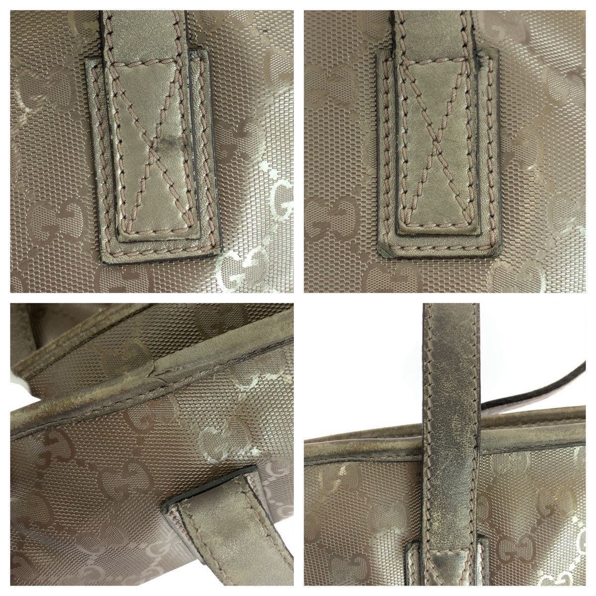 Gucci Gucci Gucci GG Imprime PVC Patent Leather 2way Tote Bag Enamel Shoulder Bag 211137 Size ONE SIZE - 6 Thumbnail