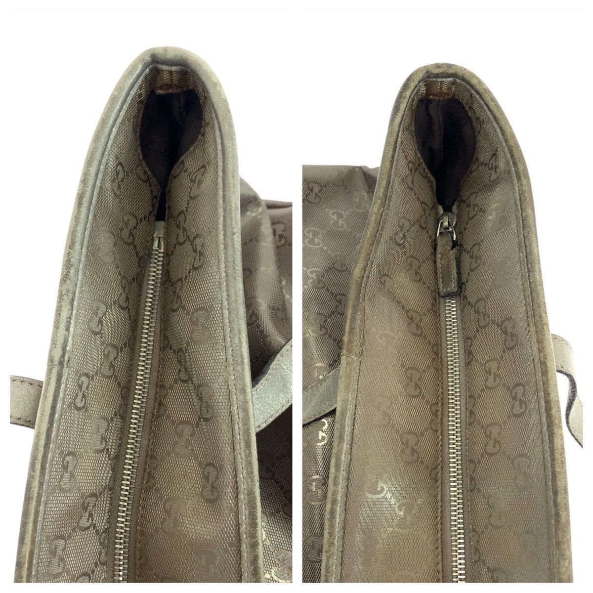 Gucci Gucci Gucci GG Imprime PVC Patent Leather 2way Tote Bag Enamel Shoulder Bag 211137 Size ONE SIZE - 4 Thumbnail