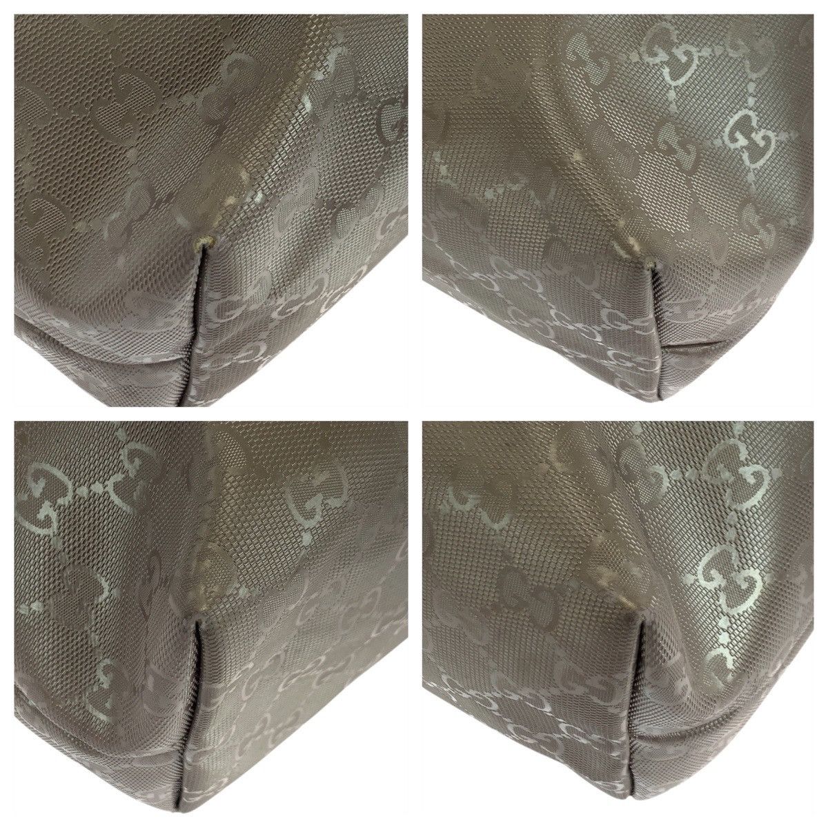 Gucci Gucci Gucci GG Imprime PVC Patent Leather 2way Tote Bag Enamel Shoulder Bag 211137 Size ONE SIZE - 3 Thumbnail