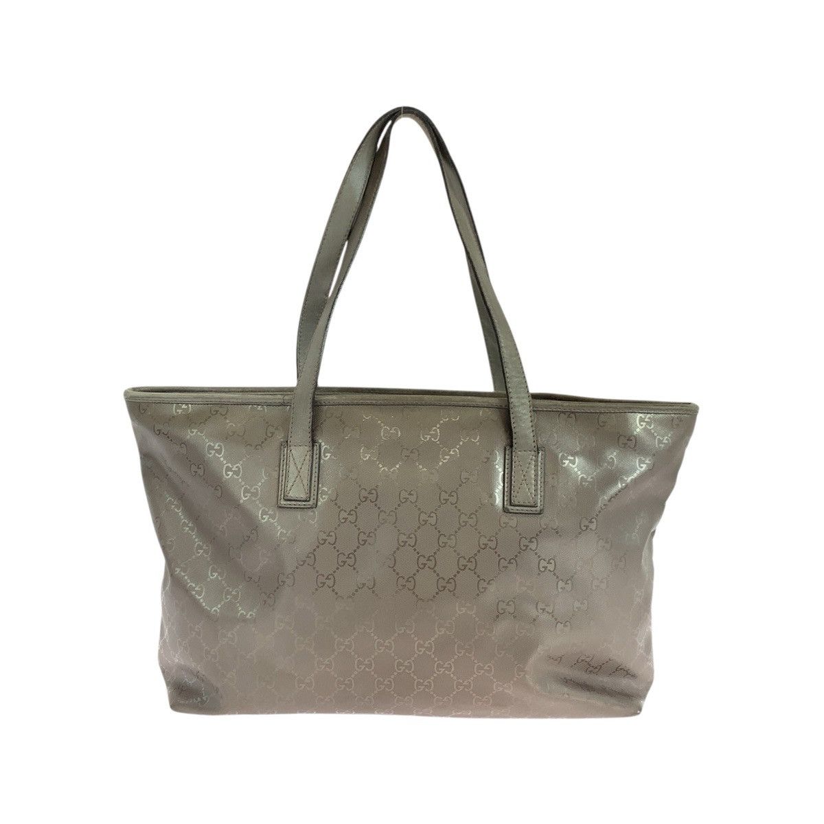 Gucci Gucci Gucci GG Imprime PVC Patent Leather 2way Tote Bag Enamel Shoulder Bag 211137 Size ONE SIZE - 2 Thumbnail