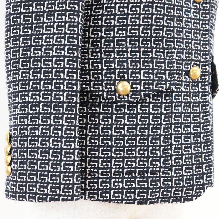 Gucci Gucci Gucci GG Jacquard Wool Blend Jacket Others Outerwear DUTY FREE for USA Size ONE SIZE - 6 Thumbnail