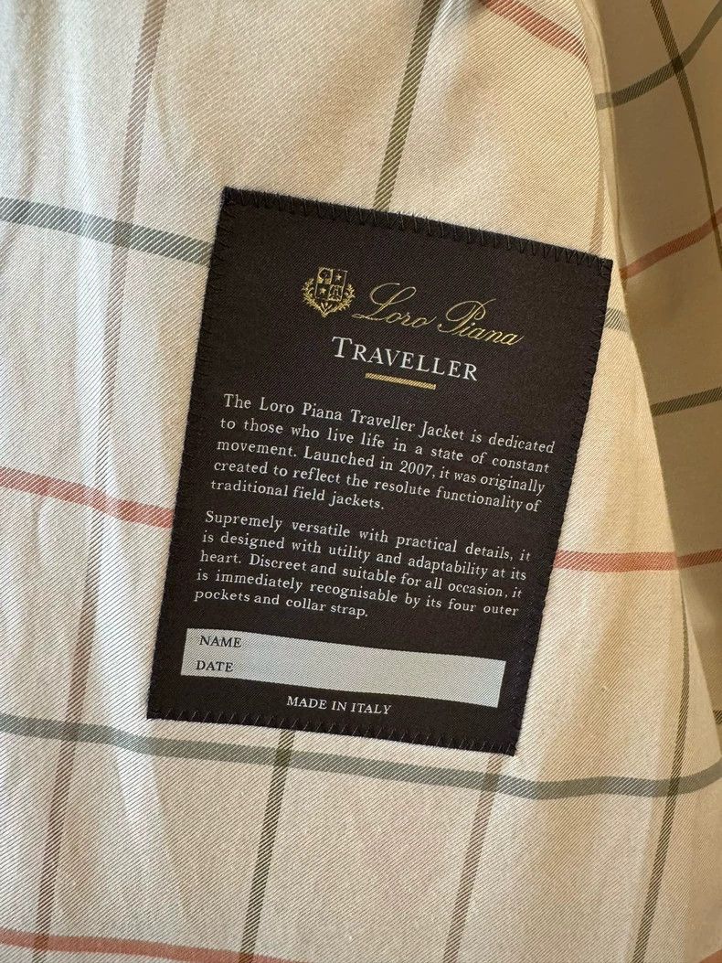 Loro Piana Loro Piana Men's Traveller Jacket Size US M / EU 48-50 / 2 - 6 Thumbnail