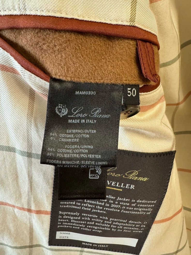 Loro Piana Loro Piana Men's Traveller Jacket Size US M / EU 48-50 / 2 - 7 Thumbnail