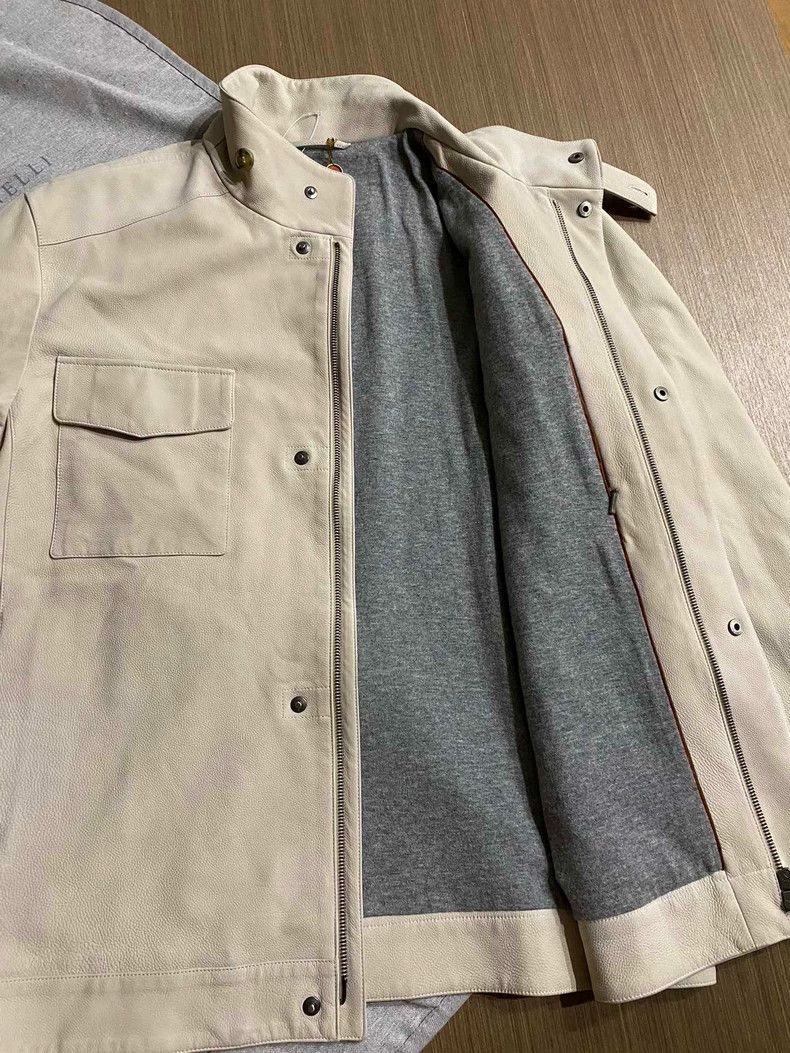 Loro Piana Loro Piana Traveller Leather Jacket Size US M / EU 48-50 / 2 - 8 Thumbnail