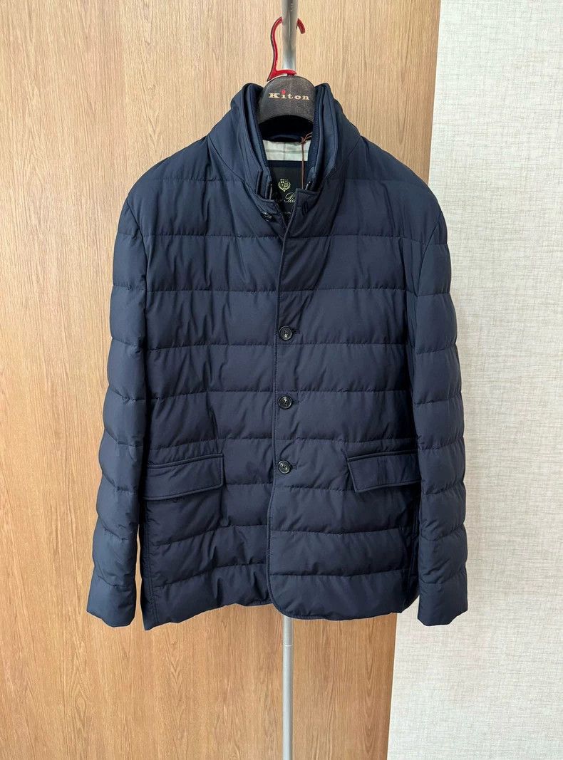 Loro Piana Loro Piana Nama Quilted Tech Fabric Jacket Size US XL / EU 56 / 4 - 2 Thumbnail