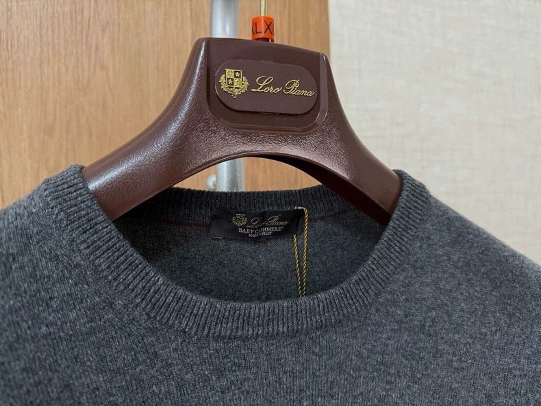 Ermenegildo Zegna Loro Piana Men's Baby Cashmere Sweater Size US XL / EU 56 / 4 - 4 Thumbnail