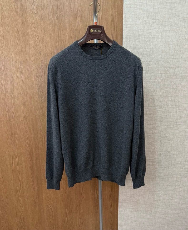 Ermenegildo Zegna Loro Piana Men's Baby Cashmere Sweater Size US XL / EU 56 / 4 - 2 Thumbnail