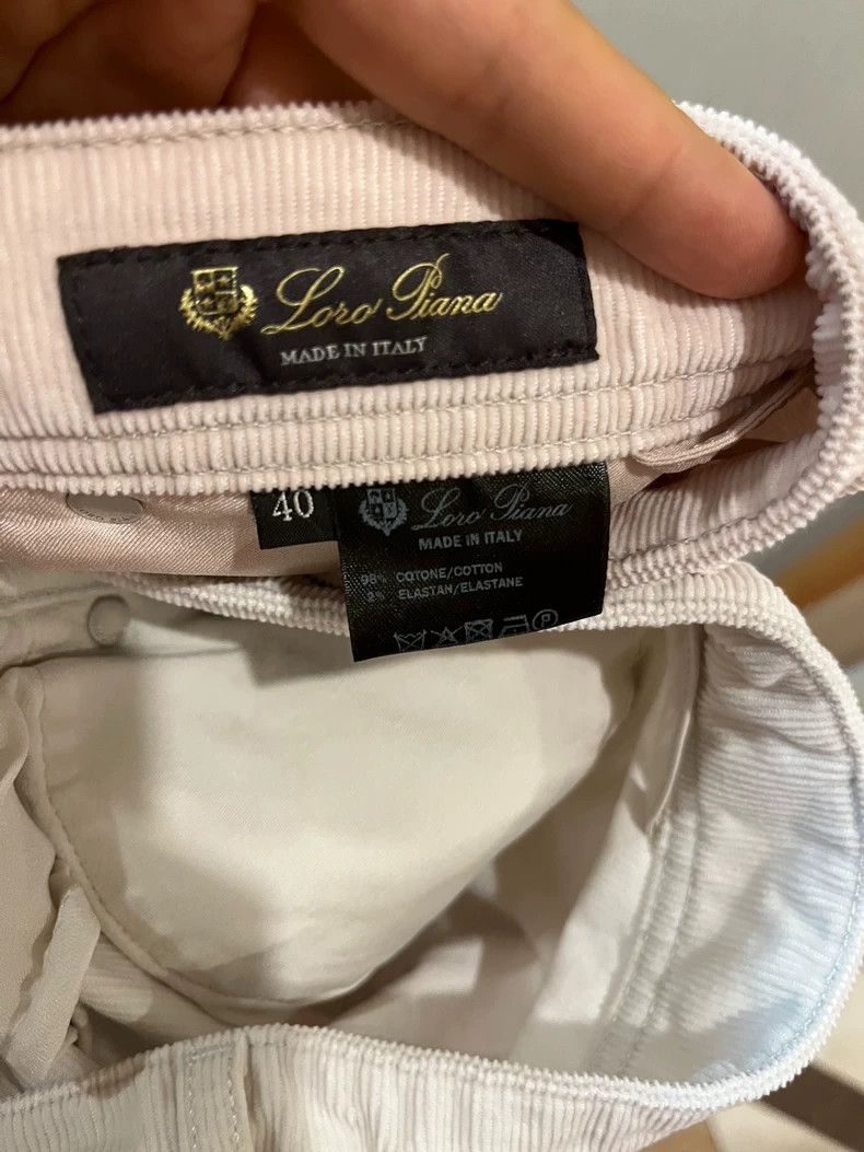 Ermenegildo Zegna Loro Piana Zip Detail Denim Jeans Size US 36 / EU 52 - 7 Thumbnail