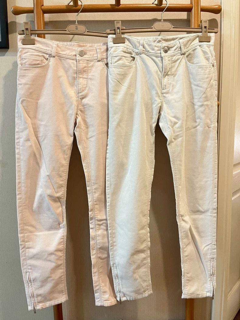 Ermenegildo Zegna Loro Piana Zip Detail Denim Jeans Size US 36 / EU 52 - 2 Thumbnail