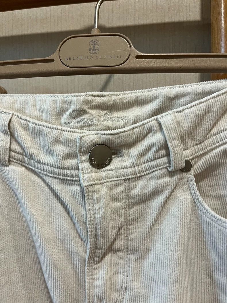 Ermenegildo Zegna Loro Piana Zip Detail Denim Jeans Size US 36 / EU 52 - 5 Thumbnail