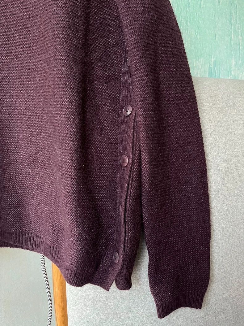 Ermenegildo Zegna Loro Piana Purple Cashmere Silk Sweater Size US M / EU 48-50 / 2 - 3 Thumbnail