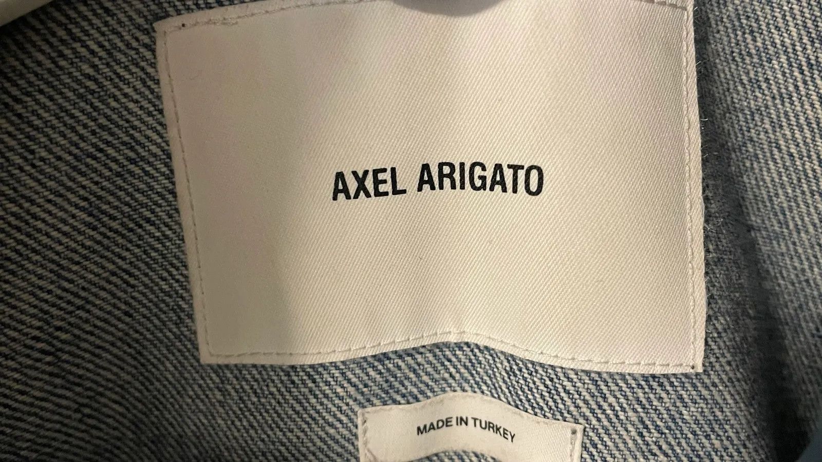 Axel Arigato Axel Arigato Blue Rome Denim Jacket Jacket Size XS / US 0-2 / IT 36-38 - 2 Thumbnail