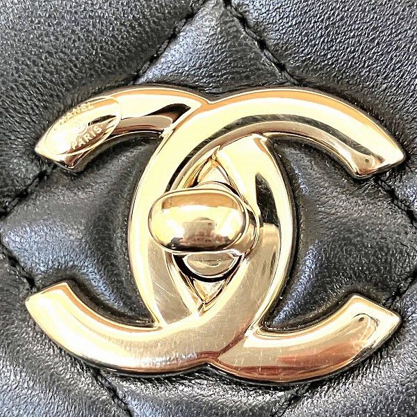 Chanel Chanel Chanel Top Handle Lambskin 2way Bag Leather Shoulder Bag A92236 Size ONE SIZE - 9 Thumbnail
