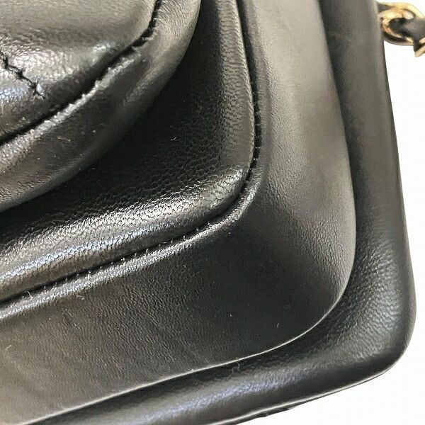 Chanel Chanel Chanel Top Handle Lambskin 2way Bag Leather Shoulder Bag A92236 Size ONE SIZE - 6 Thumbnail
