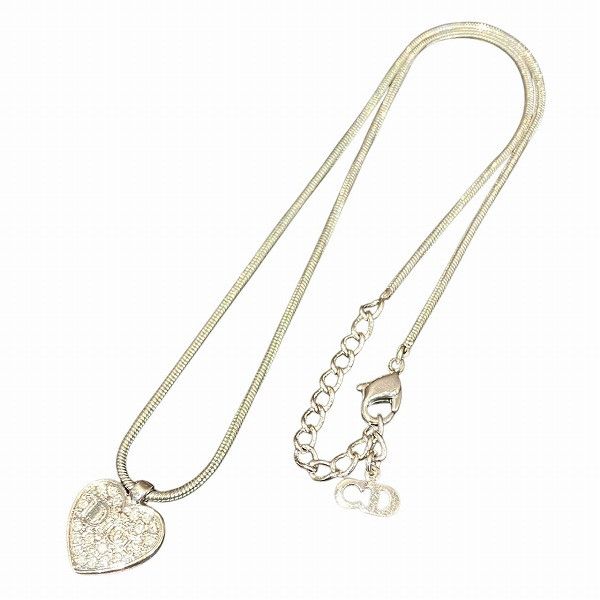 Dior Dior Dior Heart Necklace Metal Necklace DUTY FREE for USA Size ONE SIZE - 3 Thumbnail
