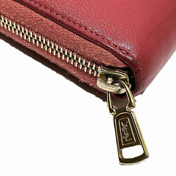 Yves Saint Laurent Yves Saint Laurent Yves Saint Laurent Leather Long Wallet Leather Long Wallet 177555 Size ONE SIZE - 7 Thumbnail