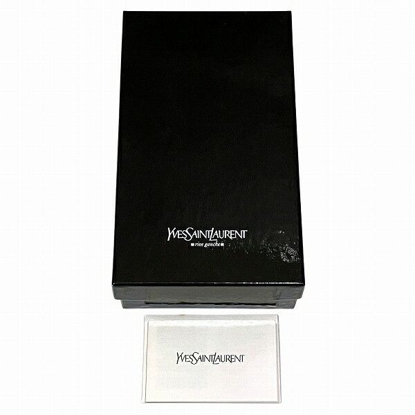 Yves Saint Laurent Yves Saint Laurent Yves Saint Laurent Leather Long Wallet Leather Long Wallet 177555 Size ONE SIZE - 5 Thumbnail