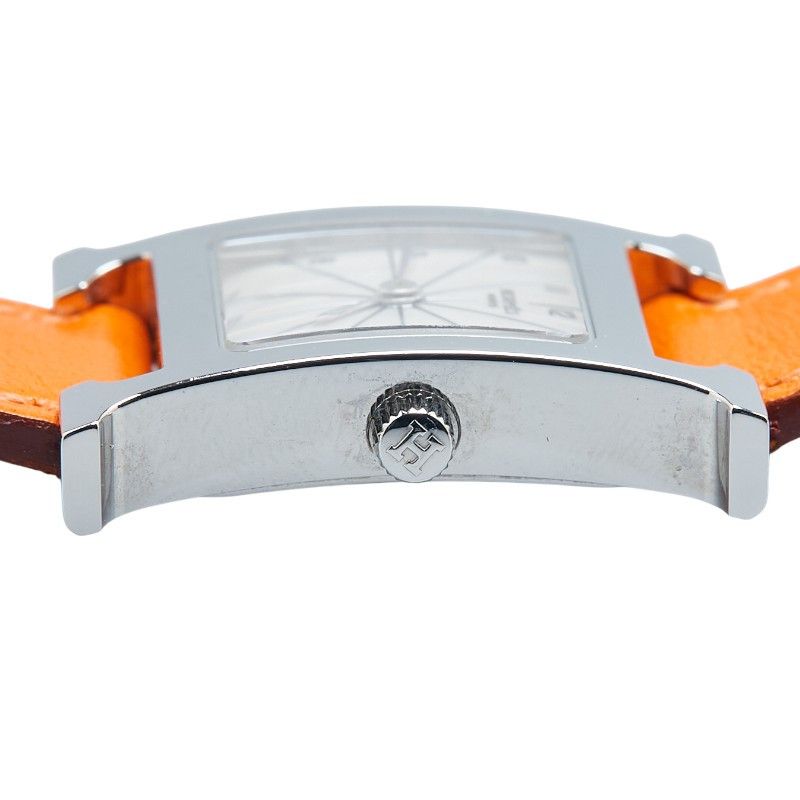 Hermes Hermes Hermes H Watch Stainless Steel Metal Quartz Size ONE SIZE - 4 Thumbnail