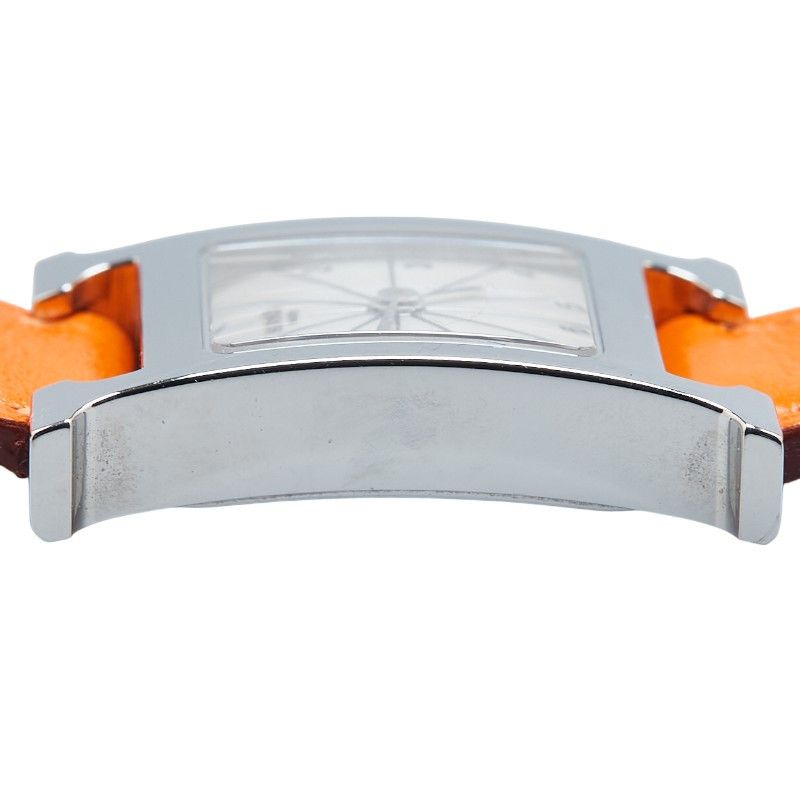 Hermes Hermes Hermes H Watch Stainless Steel Metal Quartz Size ONE SIZE - 5 Thumbnail