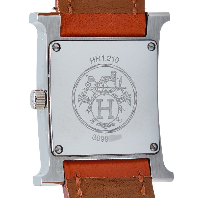 Hermes Hermes Hermes H Watch Stainless Steel Metal Quartz Size ONE SIZE - 7 Thumbnail