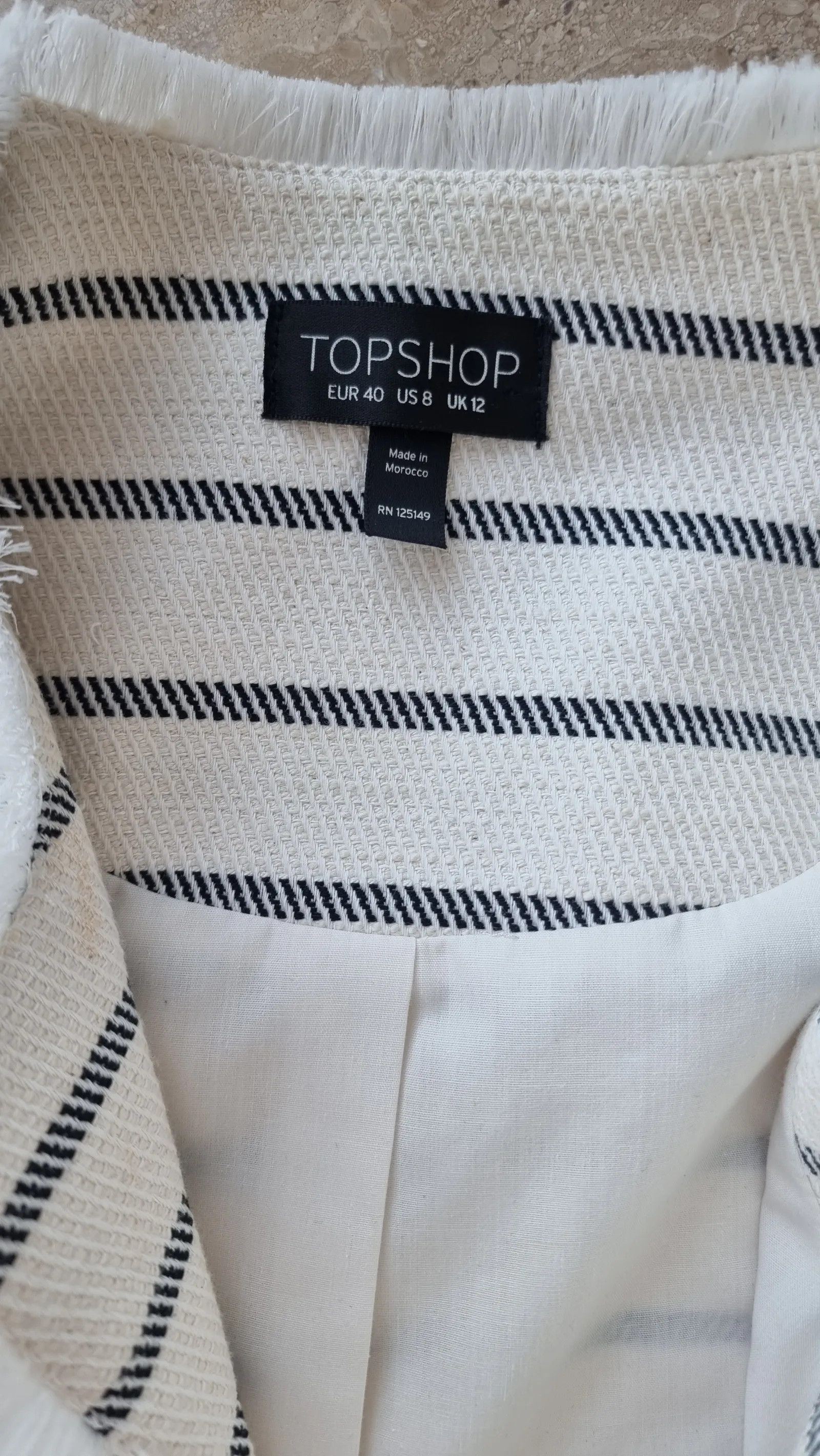 Topshop Topshop Sommarjacka Jacket Size S / US 4 / IT 40 - 2 Thumbnail