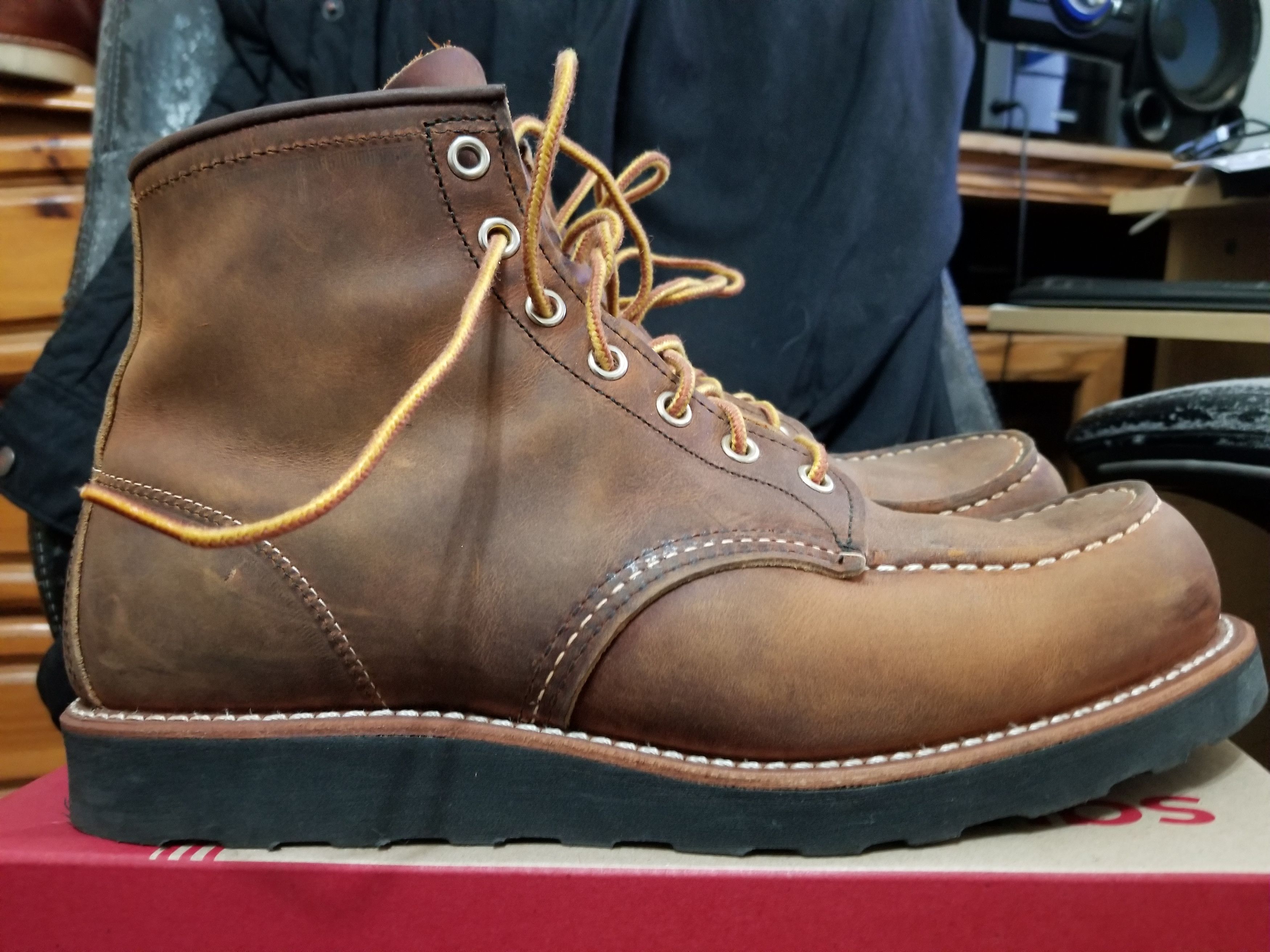 Red Wing Red wing Classic Moc toe 8886 Grailed