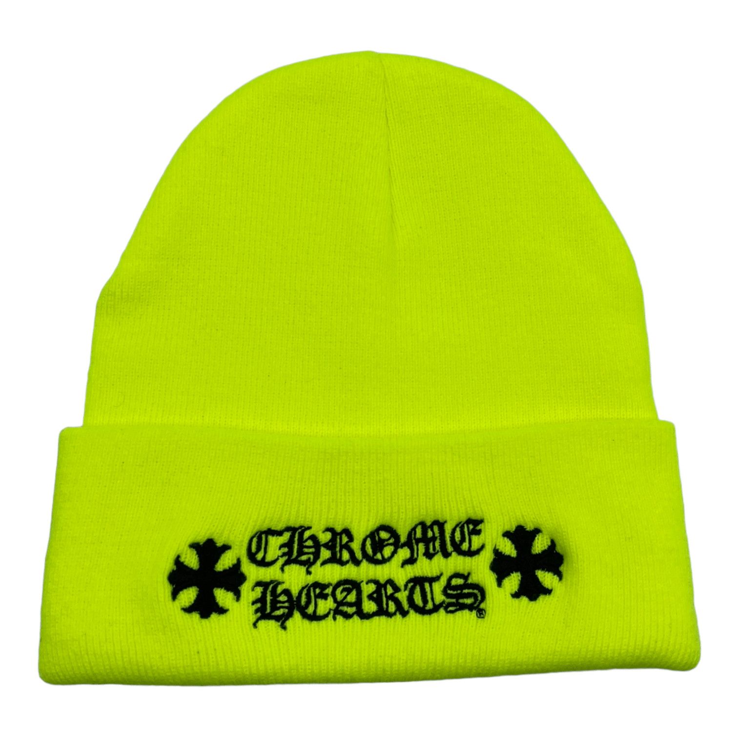 Logo Beanie Neon Green