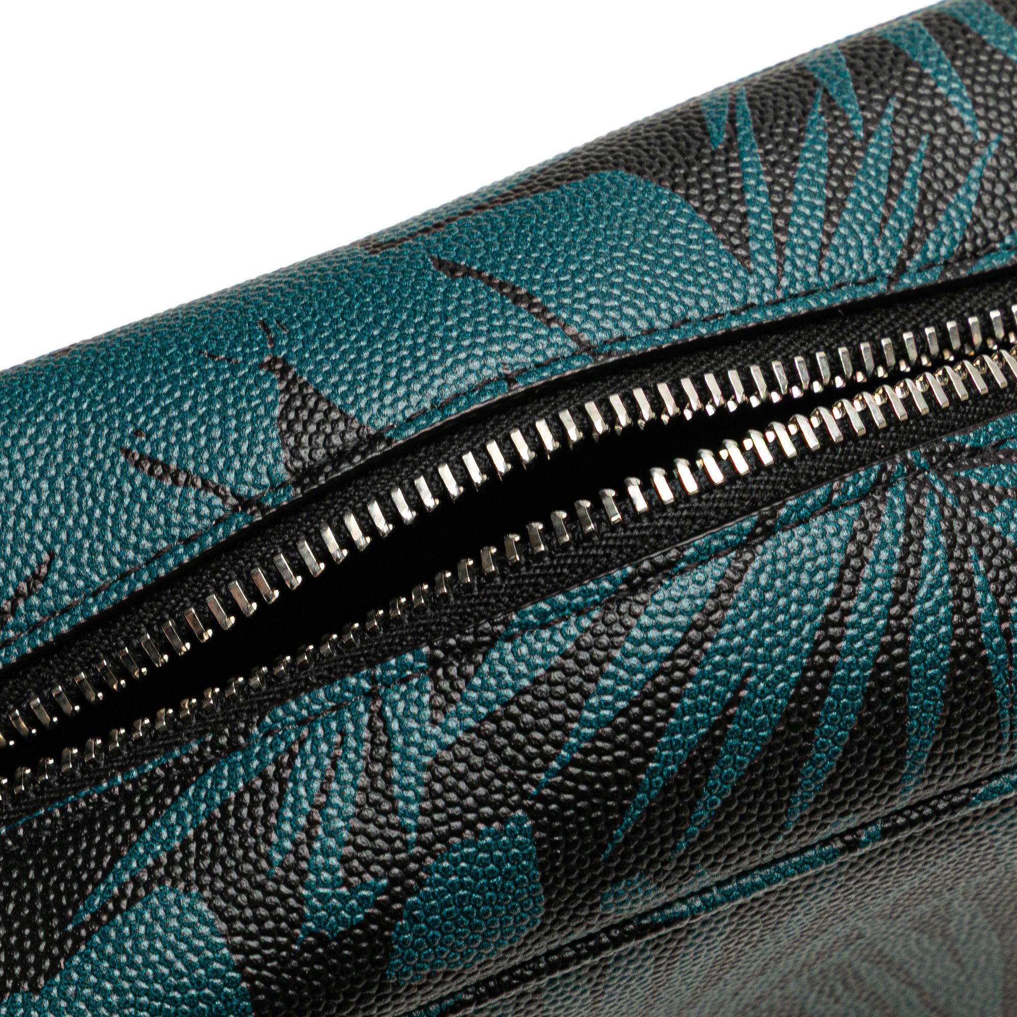 Yves Saint Laurent Yves Saint Laurent Grain de Poudre Tropical Palm Pouch Size ONE SIZE - 10 Thumbnail
