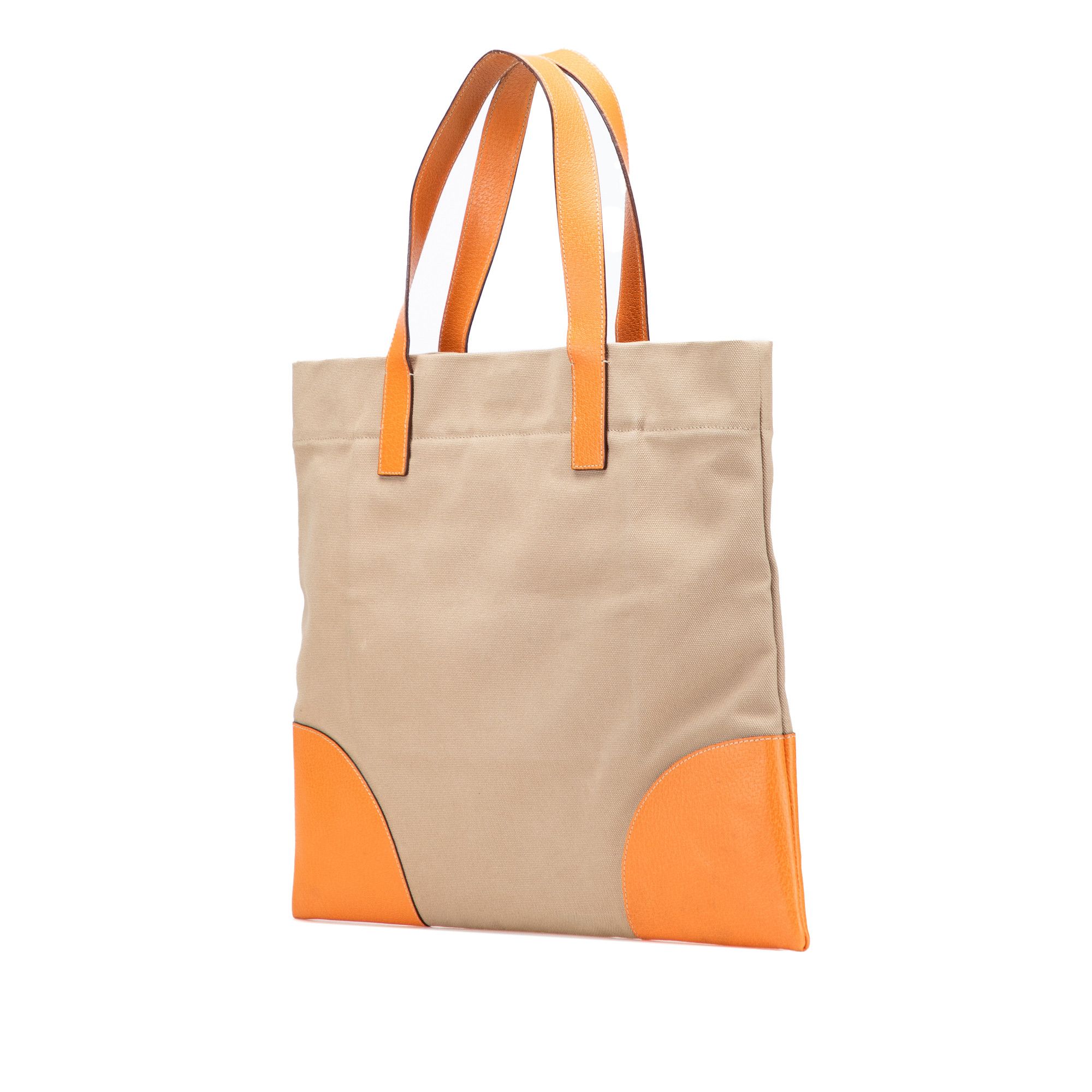 Prada Prada Cinghiale Trimmed Canapa Tote Size ONE SIZE - 2 Thumbnail
