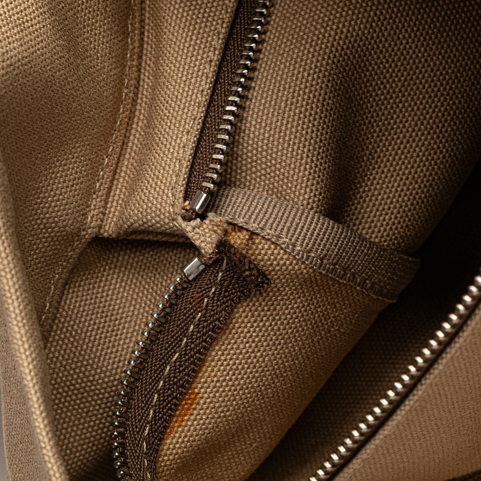 Prada Prada Cinghiale Trimmed Canapa Tote Size ONE SIZE - 6 Thumbnail