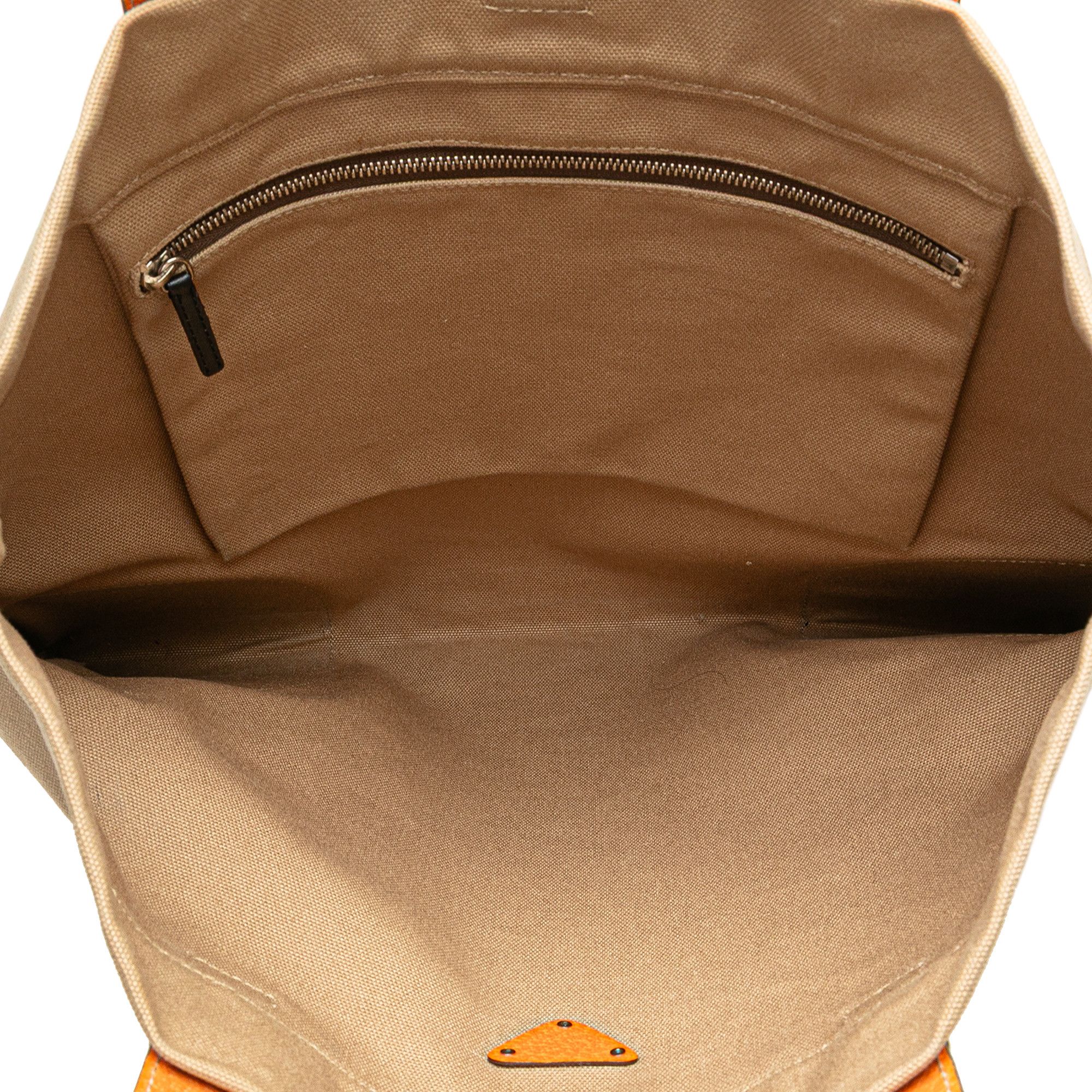 Prada Prada Cinghiale Trimmed Canapa Tote Size ONE SIZE - 4 Thumbnail