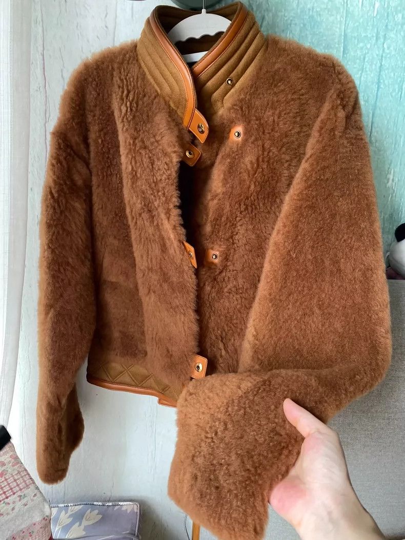 Loro Piana Loro Piana 2023 Teddy Fur Coat Size US S / EU 44-46 / 1 - 2 Thumbnail