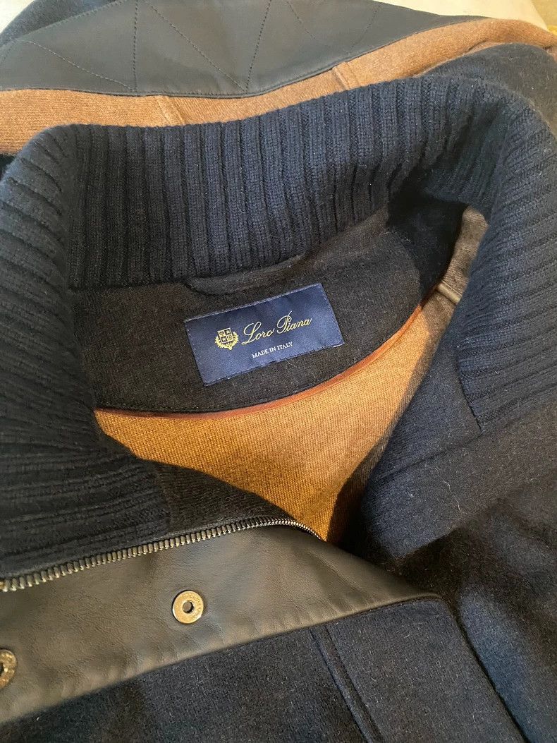 Loro Piana Loro Piana navy blue cashmere ski jacket coat Size US M / EU 48-50 / 2 - 3 Thumbnail
