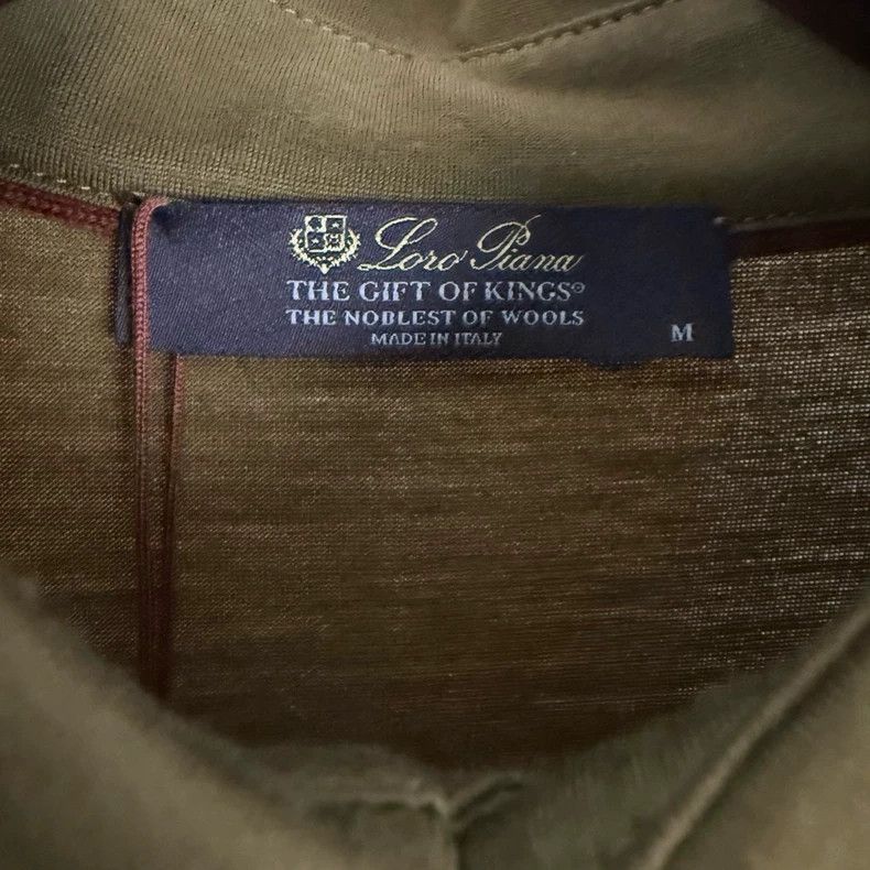 Ermenegildo Zegna Loro Piana Short Sleeve Polo Shirt Size US M / EU 48-50 / 2 - 4 Thumbnail