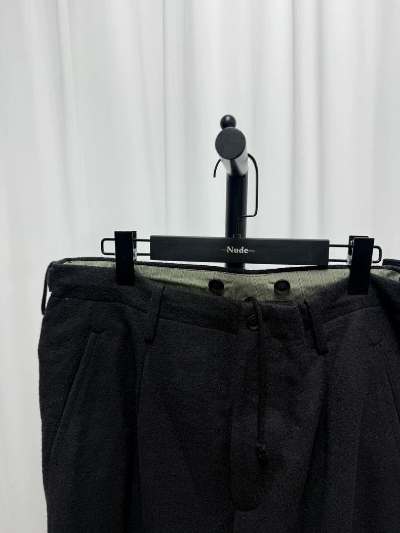 Yohji Yamamoto Yohji Yamamoto Wool Blend Loose Trousers Size US 34 / EU 50 - 5 Thumbnail