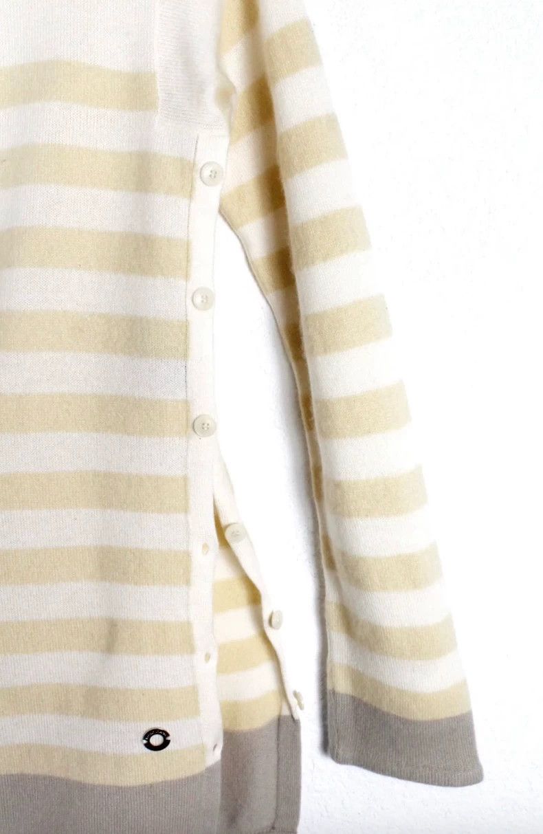 Loro Piana Loro Piana Women's Cashmere Striped Sweater Size US XS / EU 42 / 0 - 5 Thumbnail