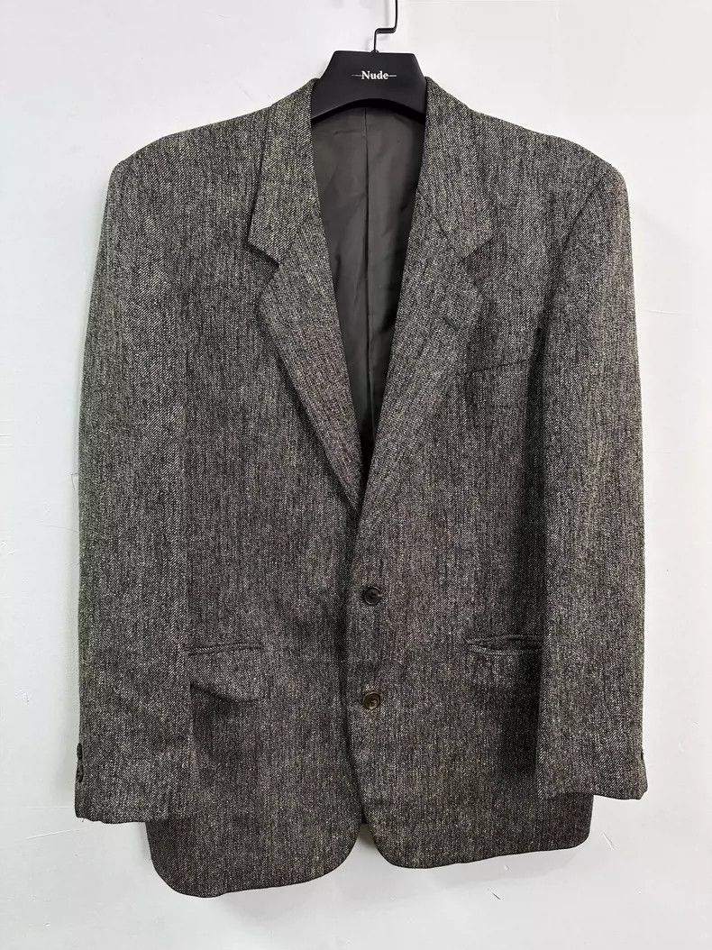 Issey Miyake Issey Miyake Wool Silk Blend Blazer Size US M / EU 48-50 / 2 - 2 Thumbnail