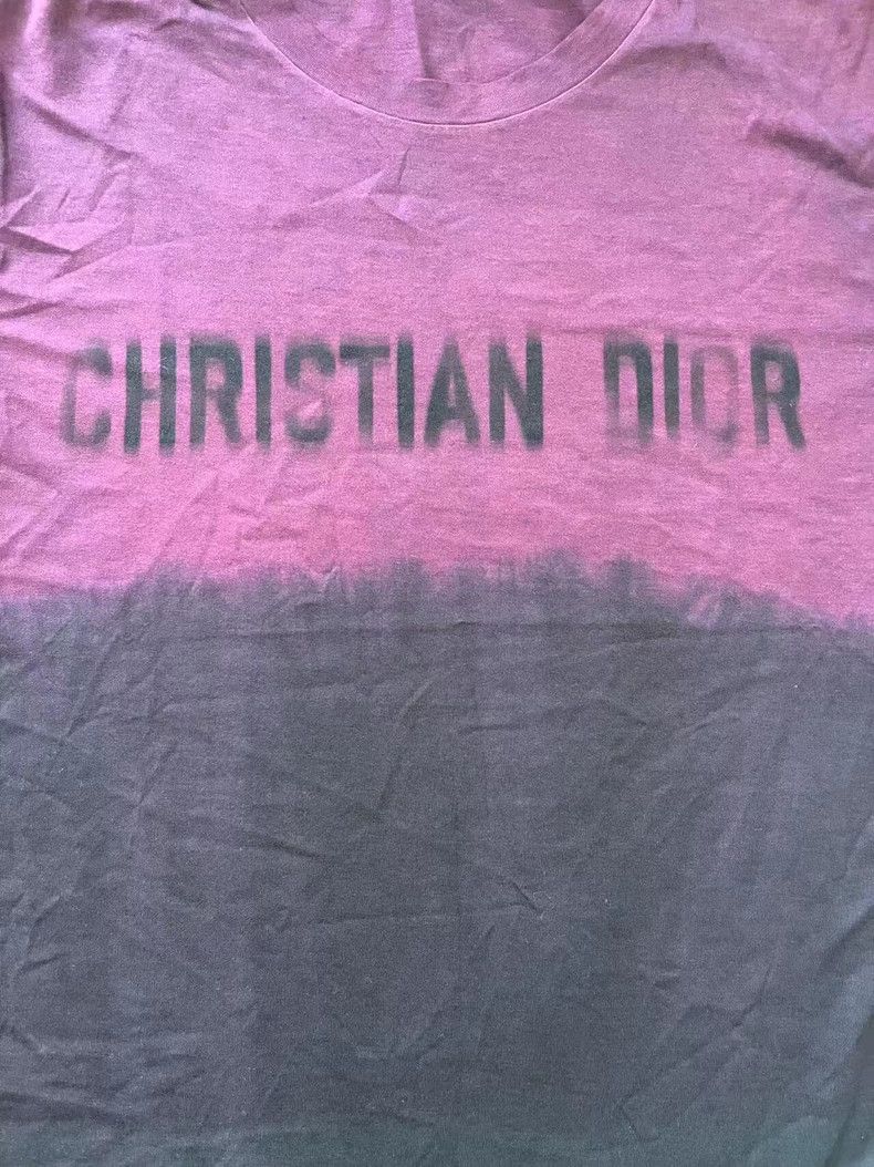 Dior Dior Logo Print Short Sleeve T-Shirt Size US S / EU 44-46 / 1 - 4 Thumbnail