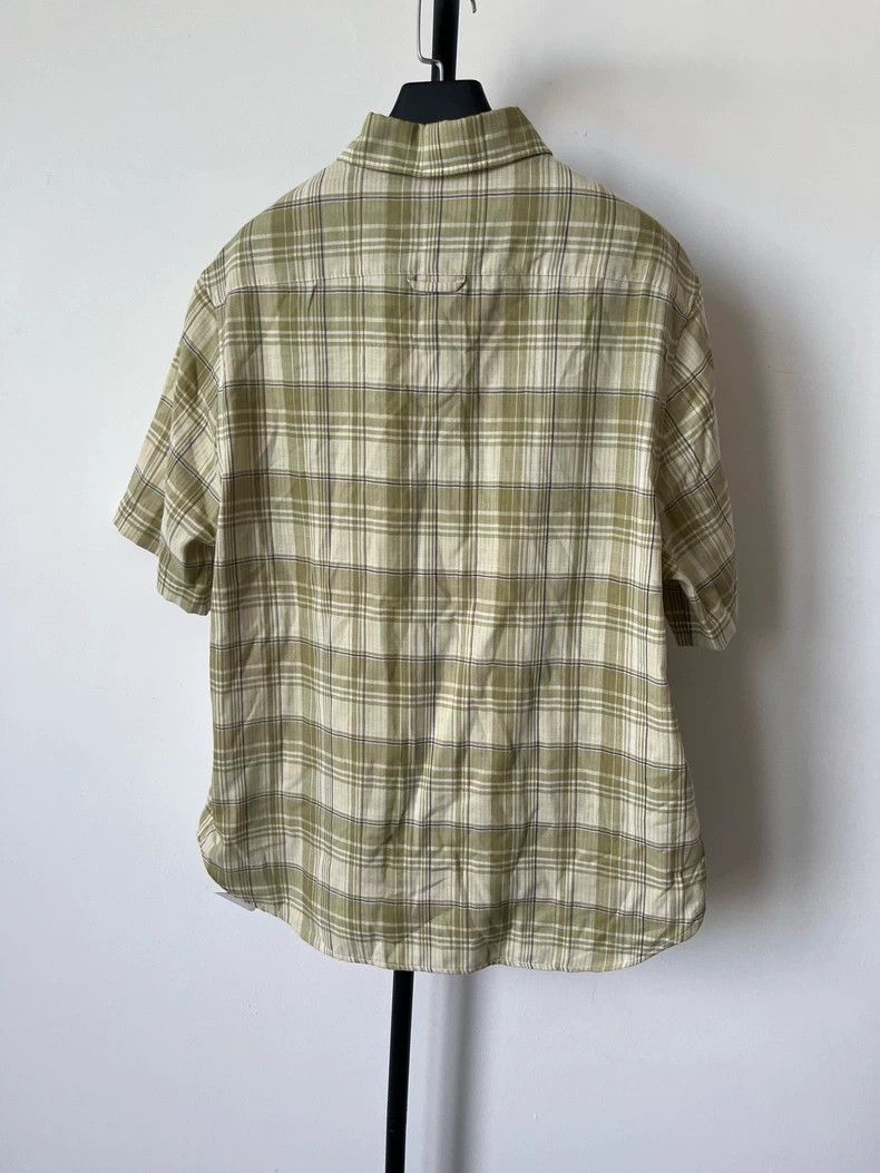 Loewe LOEWE SS23 Embossed Leather Plaid Shirt Size US M / EU 48-50 / 2 - 3 Thumbnail