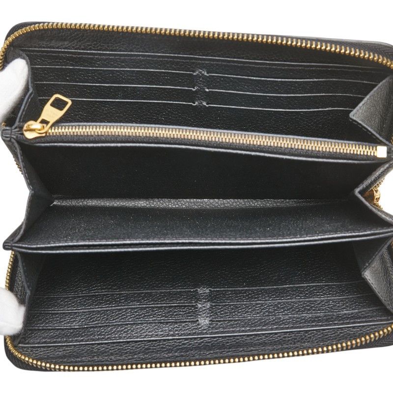 Louis Vuitton Louis Vuitton Louis Vuitton Zippy Wallet Monogram Empreinte Long Wallet Leather Long Wallet M61864 Size ONE SIZE - 9 Thumbnail