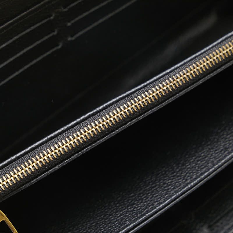 Louis Vuitton Louis Vuitton Louis Vuitton Zippy Wallet Monogram Empreinte Long Wallet Leather Long Wallet M61864 Size ONE SIZE - 10 Thumbnail