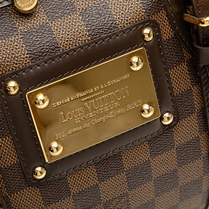 Louis Vuitton Louis Vuitton Louis Vuitton Berkeley Damier Handbag Canvas Handbag N52000 DUTY FREE for USA Size ONE SIZE - 4 Thumbnail