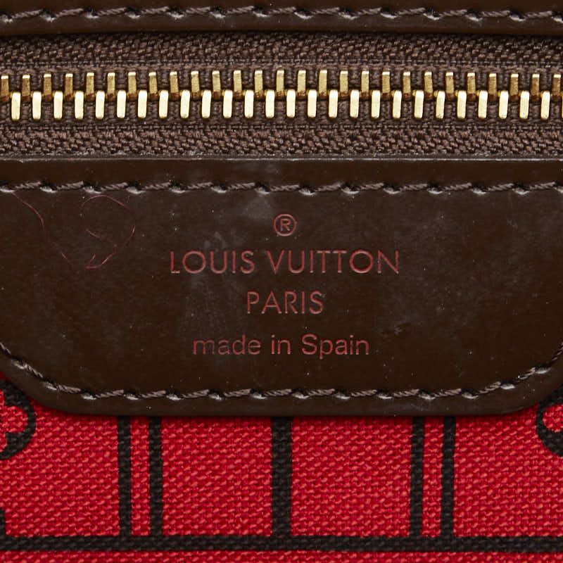 Louis Vuitton Louis Vuitton Louis Vuitton Neverfull MM Damier 2way bag Canvas Shoulder Bag N40599 Size ONE SIZE - 10 Thumbnail