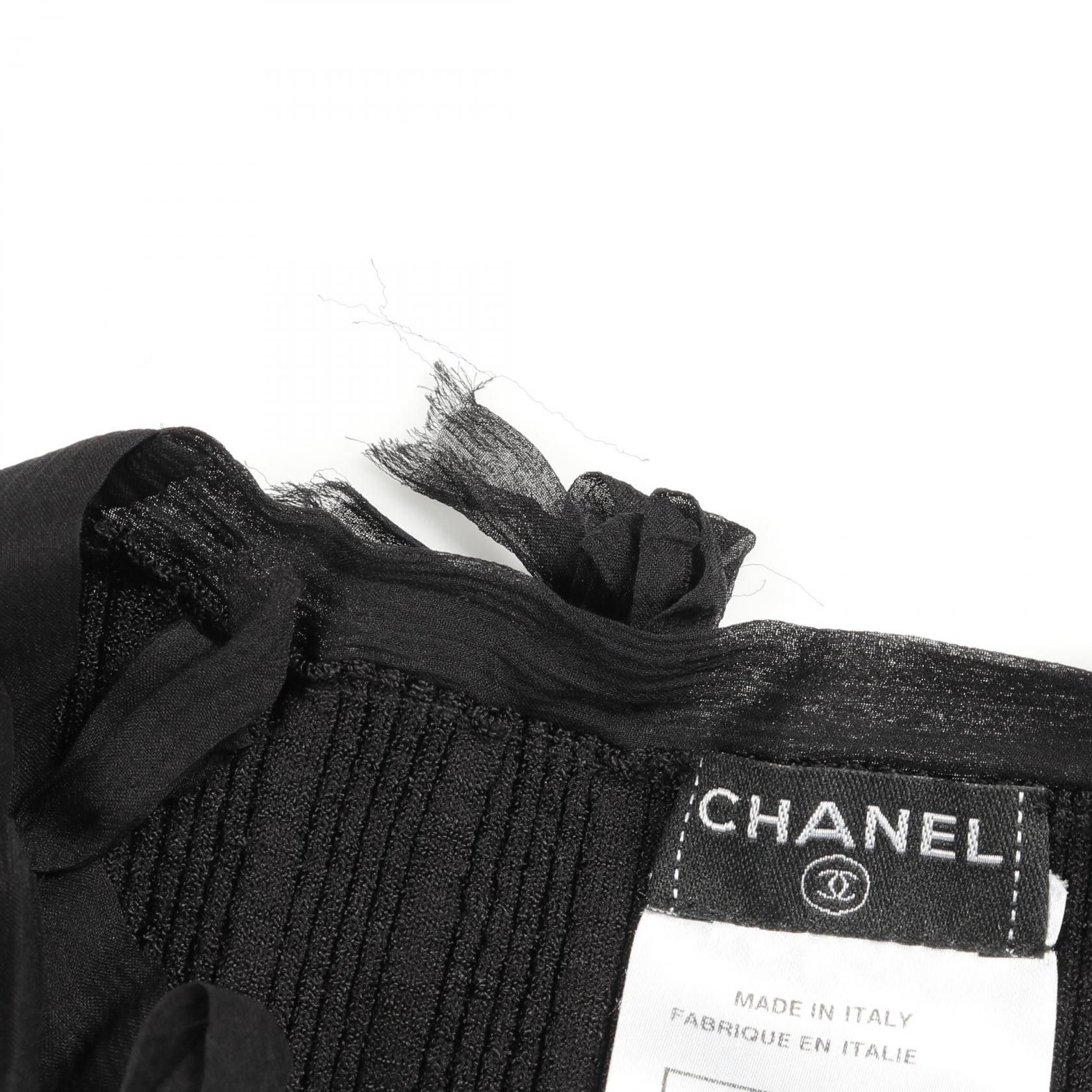 Chanel Chanel Chanel Ribbon Cardigan Rayon Cardigan Others Tops Size ONE SIZE - 7 Thumbnail