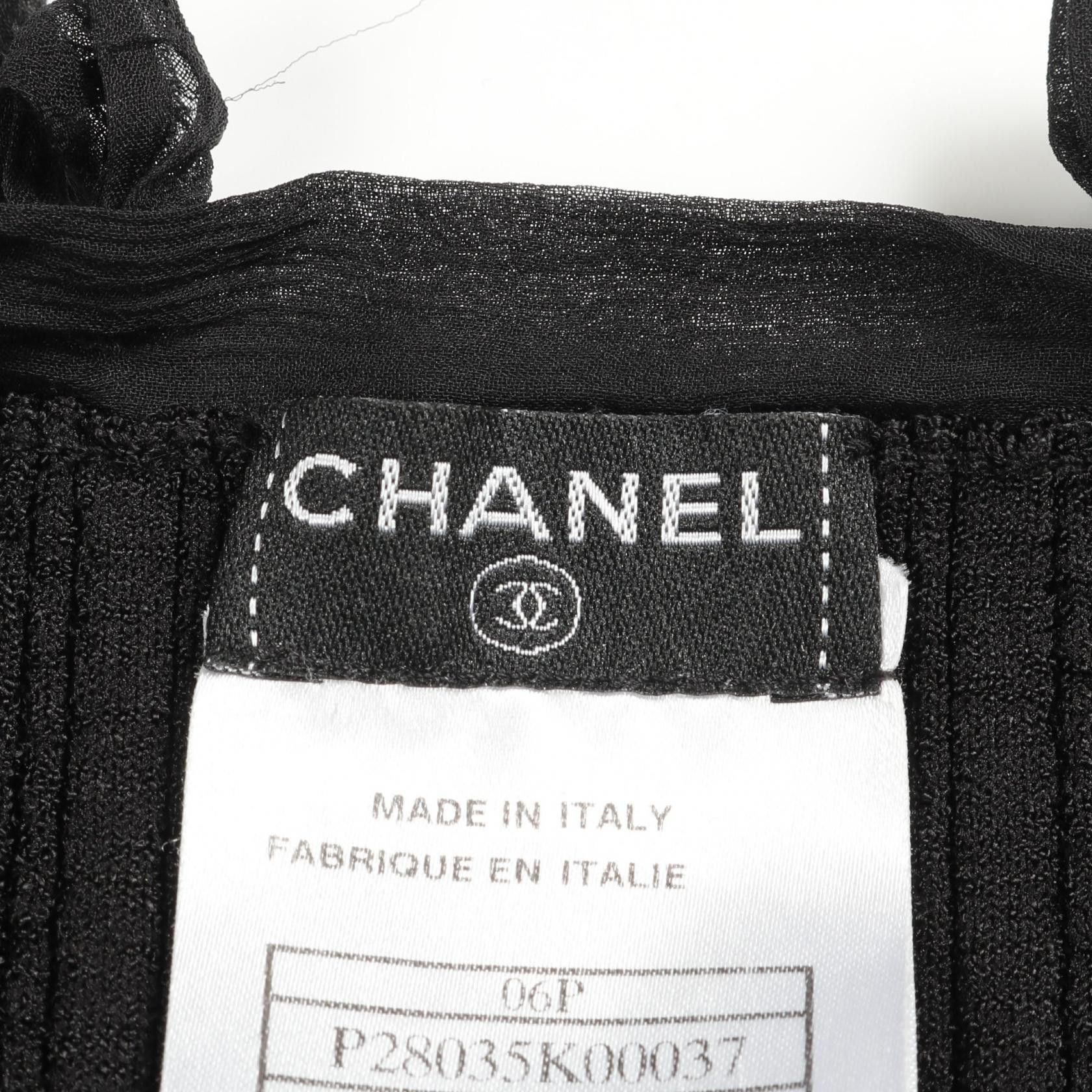Chanel Chanel Chanel Ribbon Cardigan Rayon Cardigan Others Tops Size ONE SIZE - 3 Thumbnail