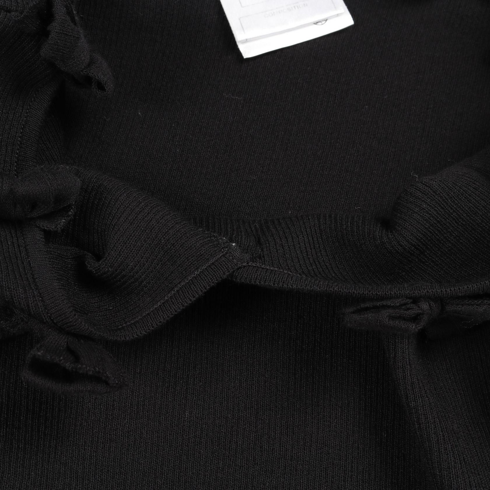 Chanel Chanel Chanel Ribbon Motif Cotton Rayon Top Cotton Tops Size ONE SIZE - 8 Thumbnail
