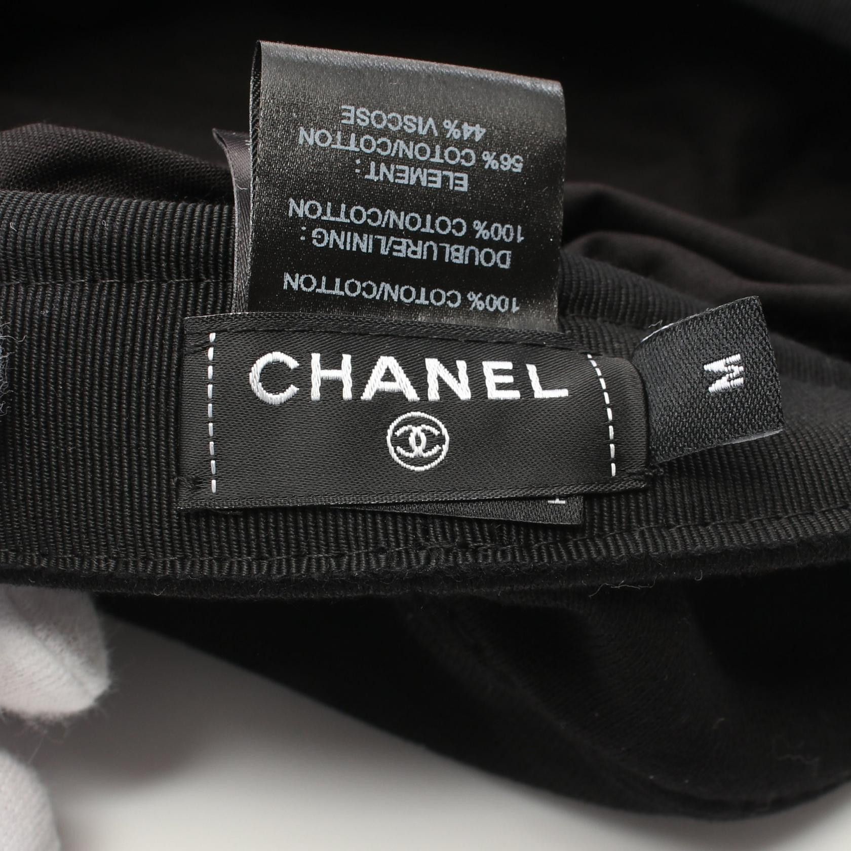 Chanel Chanel Chanel Coco Beach Cotton Hat Cotton Hats Size ONE SIZE - 4 Thumbnail
